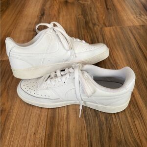 White NIKE shoes